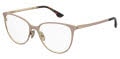 Victoria Beckham VB 1018 Matte Beige Gold (BGH) Eyeglasses - Color Image