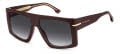 Victoria Beckham VB 7000/S Burgundy (LHF9O) Sunglasses - Color Image