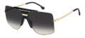 Victoria Beckham VB 7006/S Black Gold Blue (2M29O) Sunglasses - Color Image