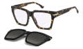 Victoria Beckham VB 7009/C Havana (086LB) Eyeglasses - Color Image
