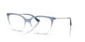 Vogue VO5673 Top Gradient Blue/Crystal (2738) Eyeglasses - Color Image