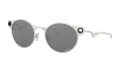 Oakley Deadbolt Satin Chrome / Prizm Black Lens (OO6046-01) Sunglasses - Color Image