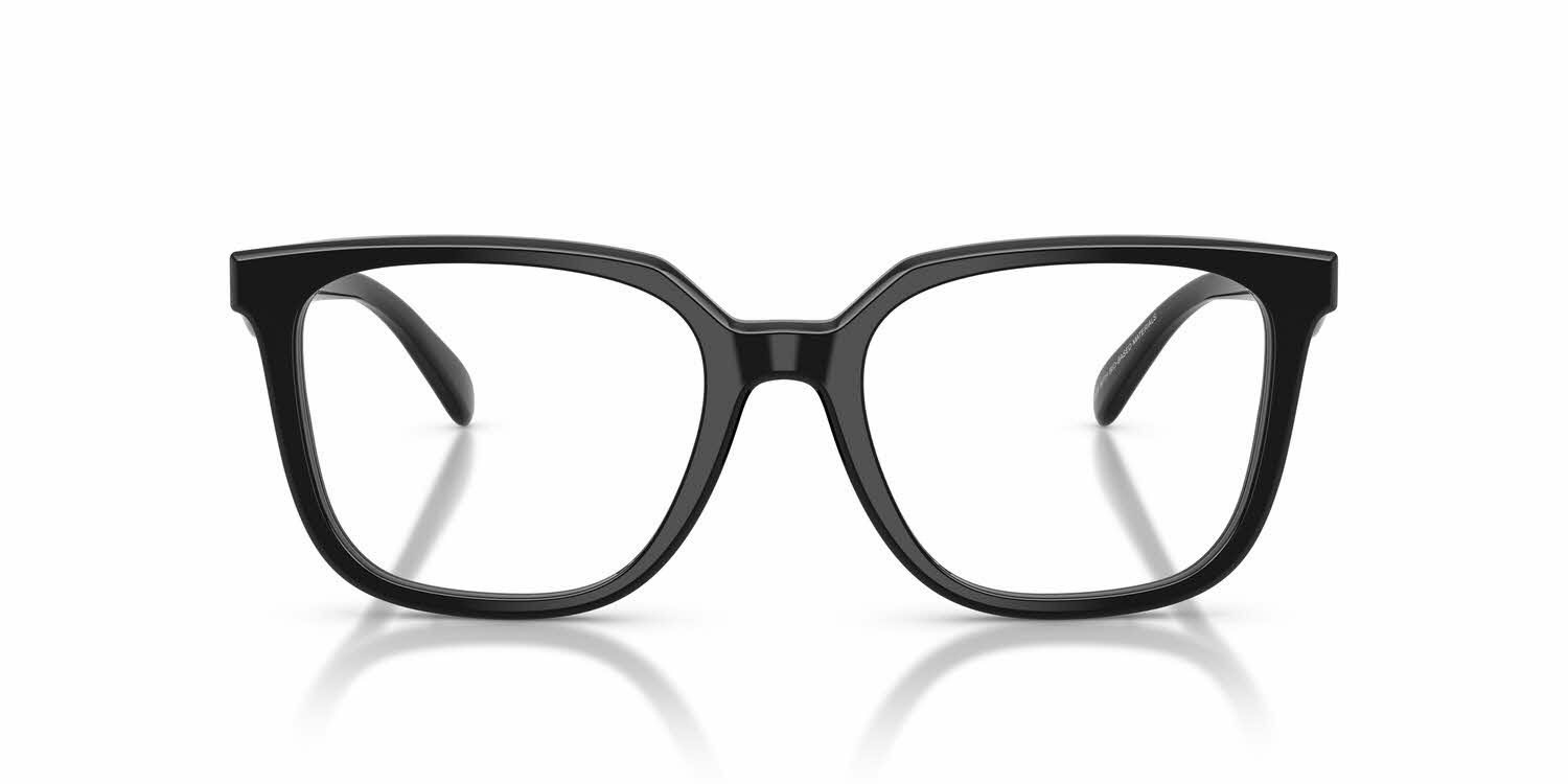 Coach Black Square-Angled Eyeglass Frames Amazon.com: COACH HC6238U Universal Fit Prescription Eyewear  main image 4
