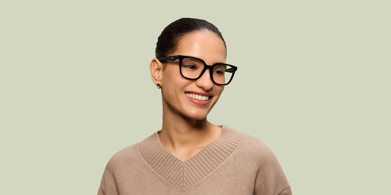 COACH HC6271U Milky Putty Women\'s Eye Glasses NIB‎ Coach HC6271U - Square Milky Putty Frame Glasses For Women  main image 2