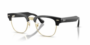 Visit Eyeglasses Ray-Ban Meta Audio Glasses Meta Audio Clubmaster Optics Image 1