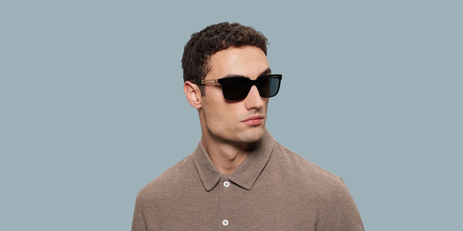 Versace VE4307 VERSACE VE4307 GB1 87 Black Grey Lens Men main image 4