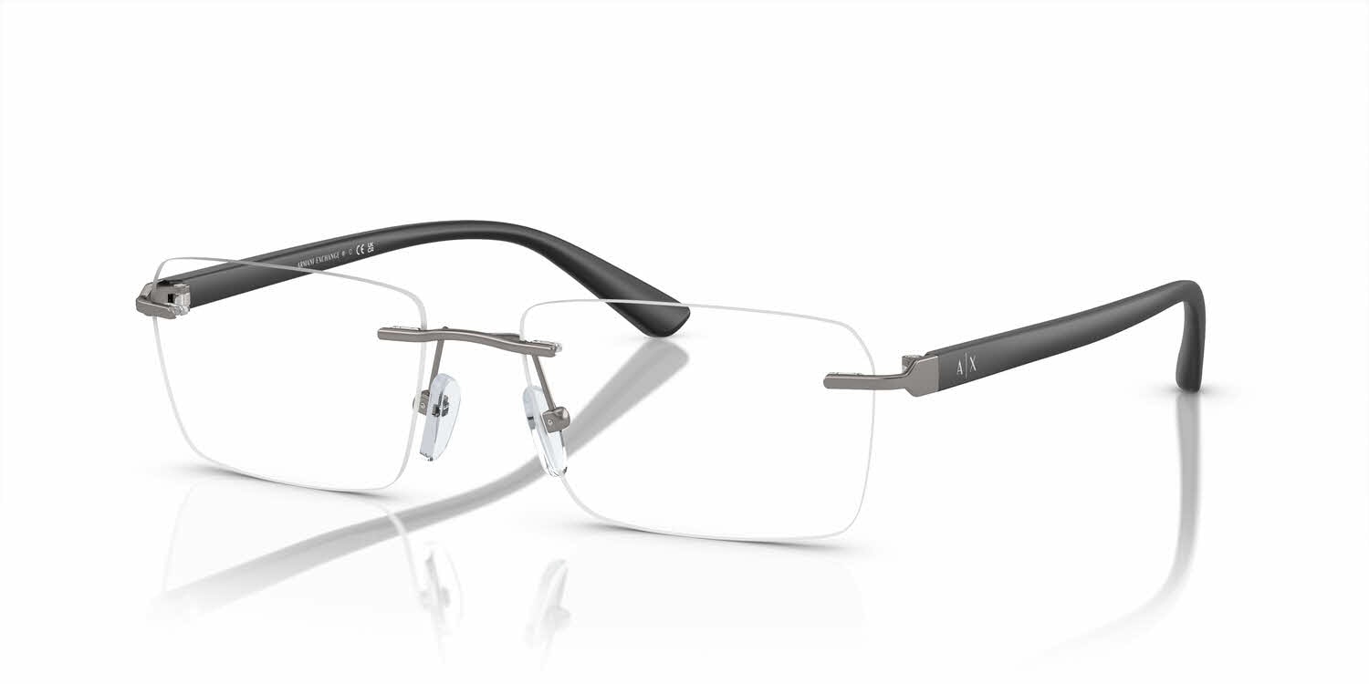 New Armani Exchange mens Ax1044 Rectangular Prescription Eyewear Frames Amazon.com: Armani Exchange A|X Mens AX1014 Rectangular  main image 2