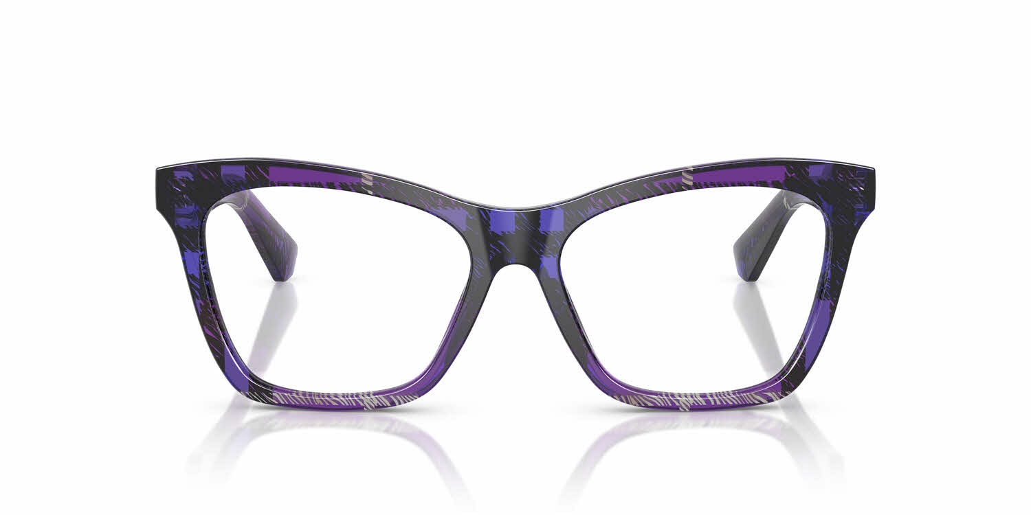 Burberry  Purple Rectangle optical glasses Burberry Eyeglasses Frames B 2037 3093 Burgundy Red Pink  main image 3