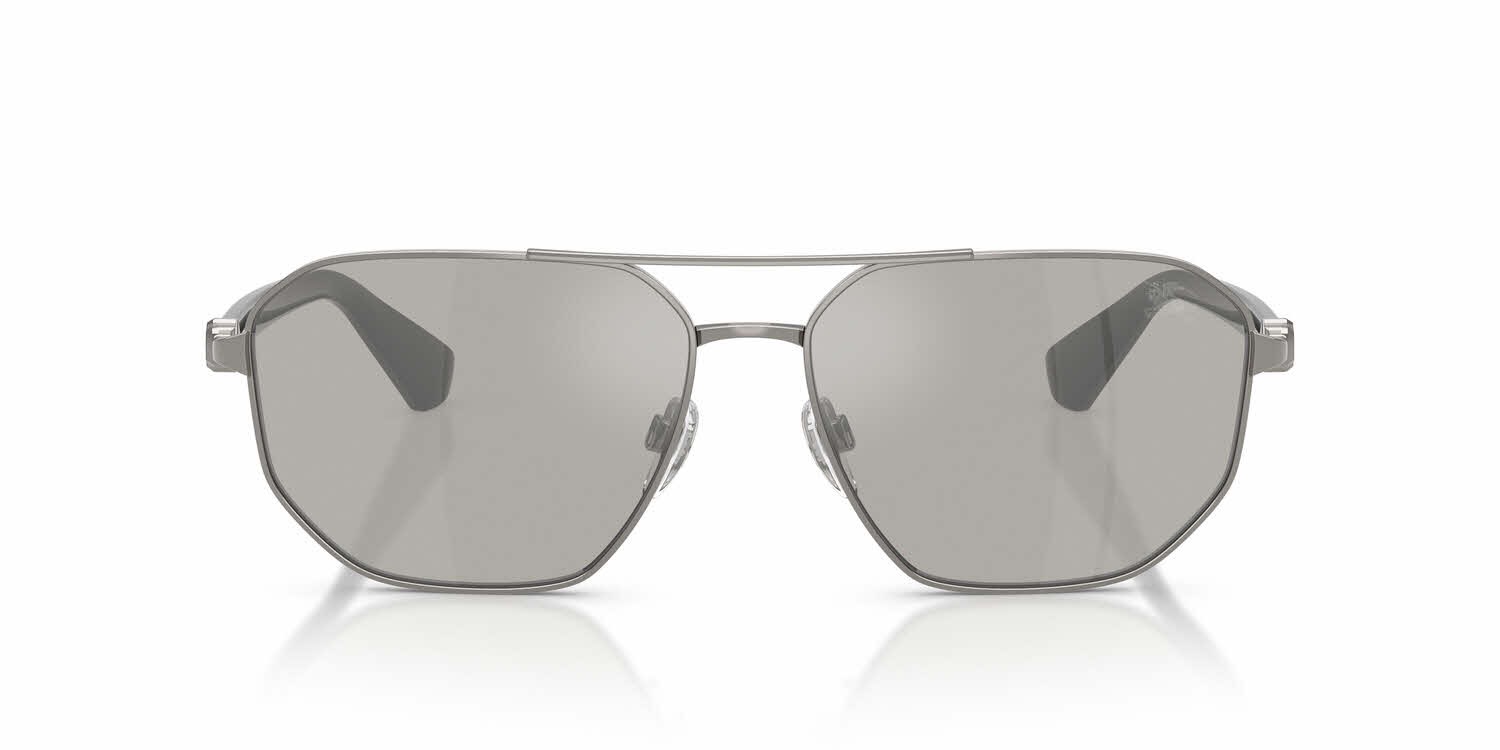 Burberry Sunglasses,gray gradient,silver frame Shop the Burberry BE4484 Sunglasses Grey Gradient/Azure main image 2