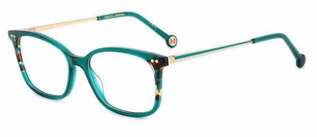 Lunettes De Vue Carolina Herrera HER 0080 - Monture Verte 53/18/145, Neuves Avec étuis