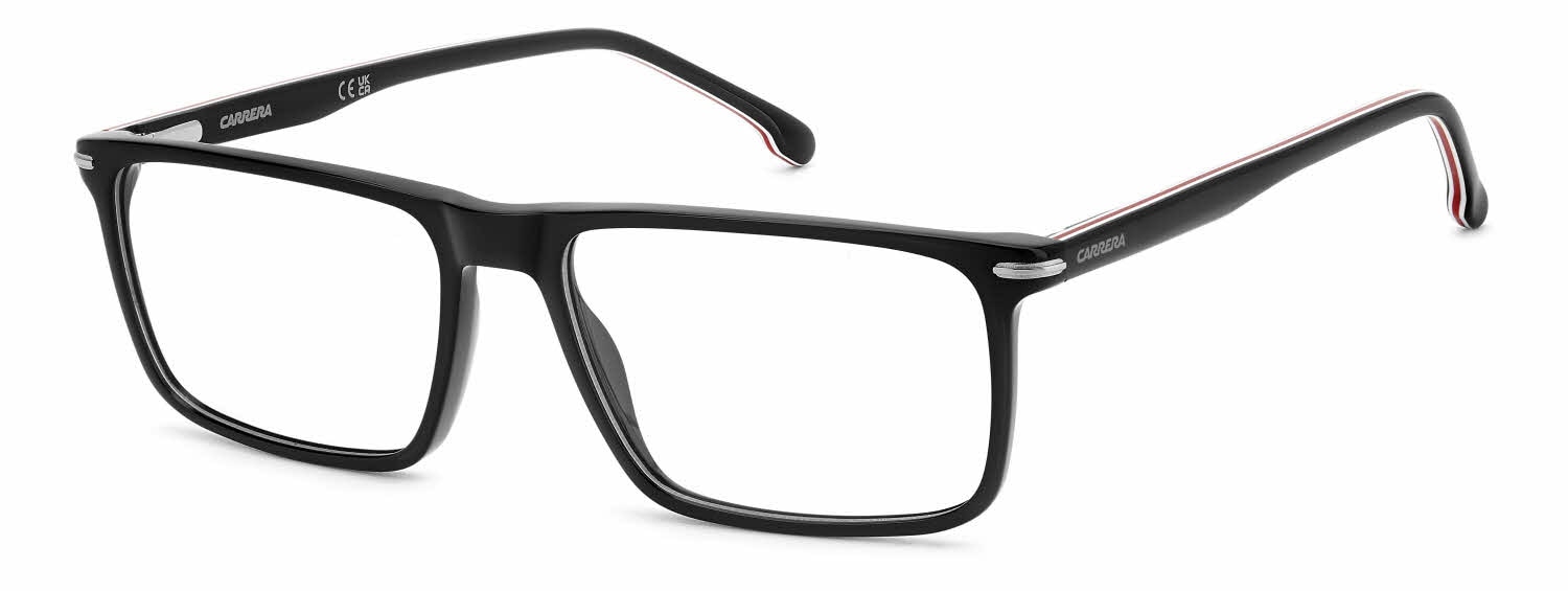 Carrera Black Acetate Glasses  (Frames) ecomm_e8da27a3-a09d-4cb9-94e4-  main image 4