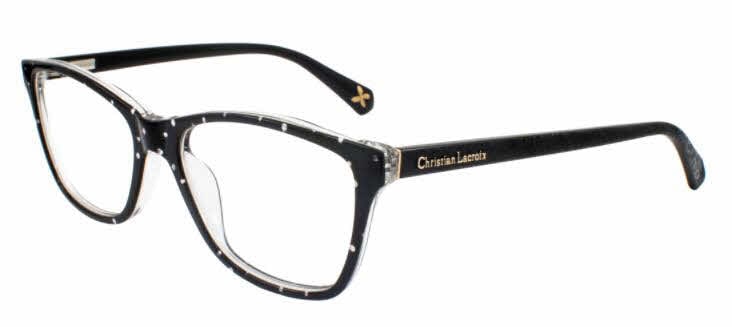 Christian Lacroix Eyeglasses CL1105 084 54-14 140 FRAMES Women Black /Gold Christian Lacroix Eyeglasses, Frames Only, CL1105 084, 54-14  main image 4