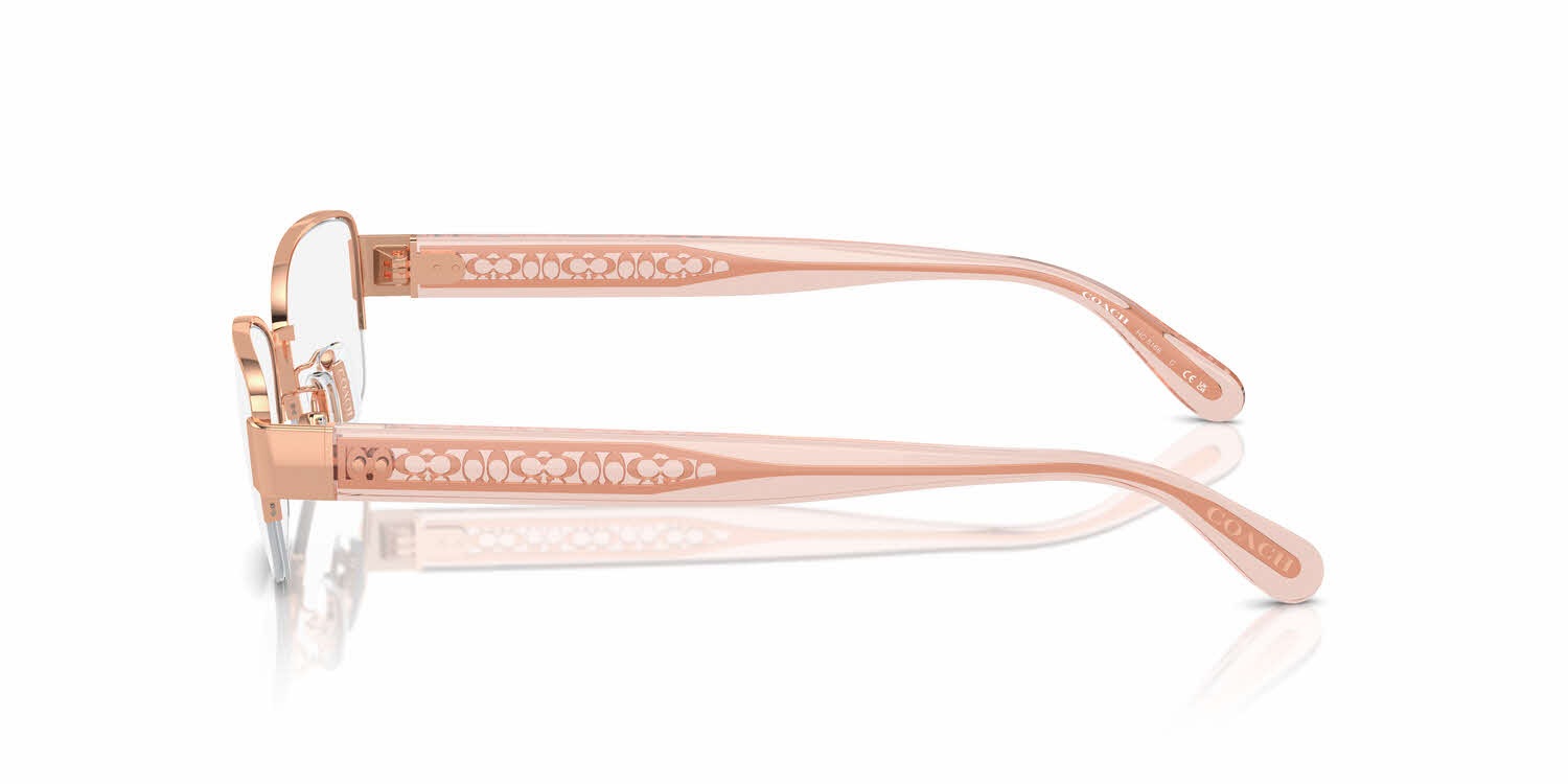Coach EYEGLASSES HC5165D-9331-53 New with case Coach HC5147 9331 Rose Gold Eyeglasses | SmartBuyGlasses US main image 2