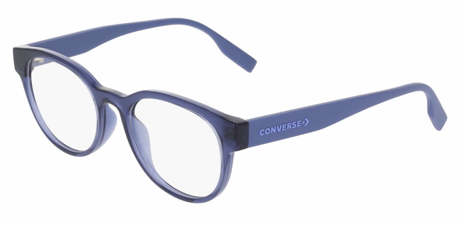 Converse Blue Round Eyeglasses in blue Converse Blue Round Eyeglass Frames for sale | eBay main image 3