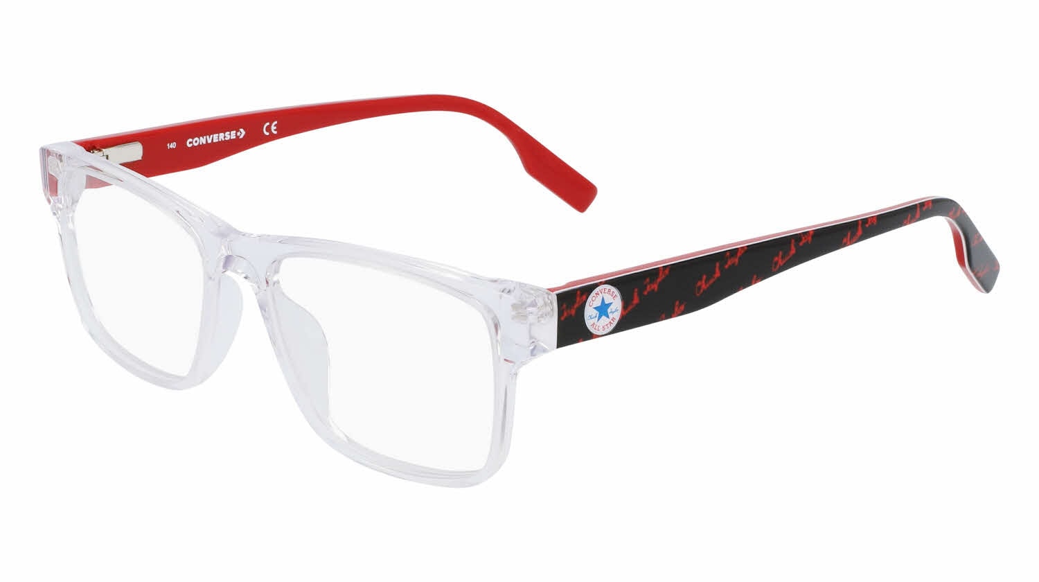 Converse CV5019Y Eyeglasses 420 Crystal Aegean Storm 49mm Amazon.com: Gafas graduadas CONVERSE CV 5019 Y 420 Crystal  main image 4