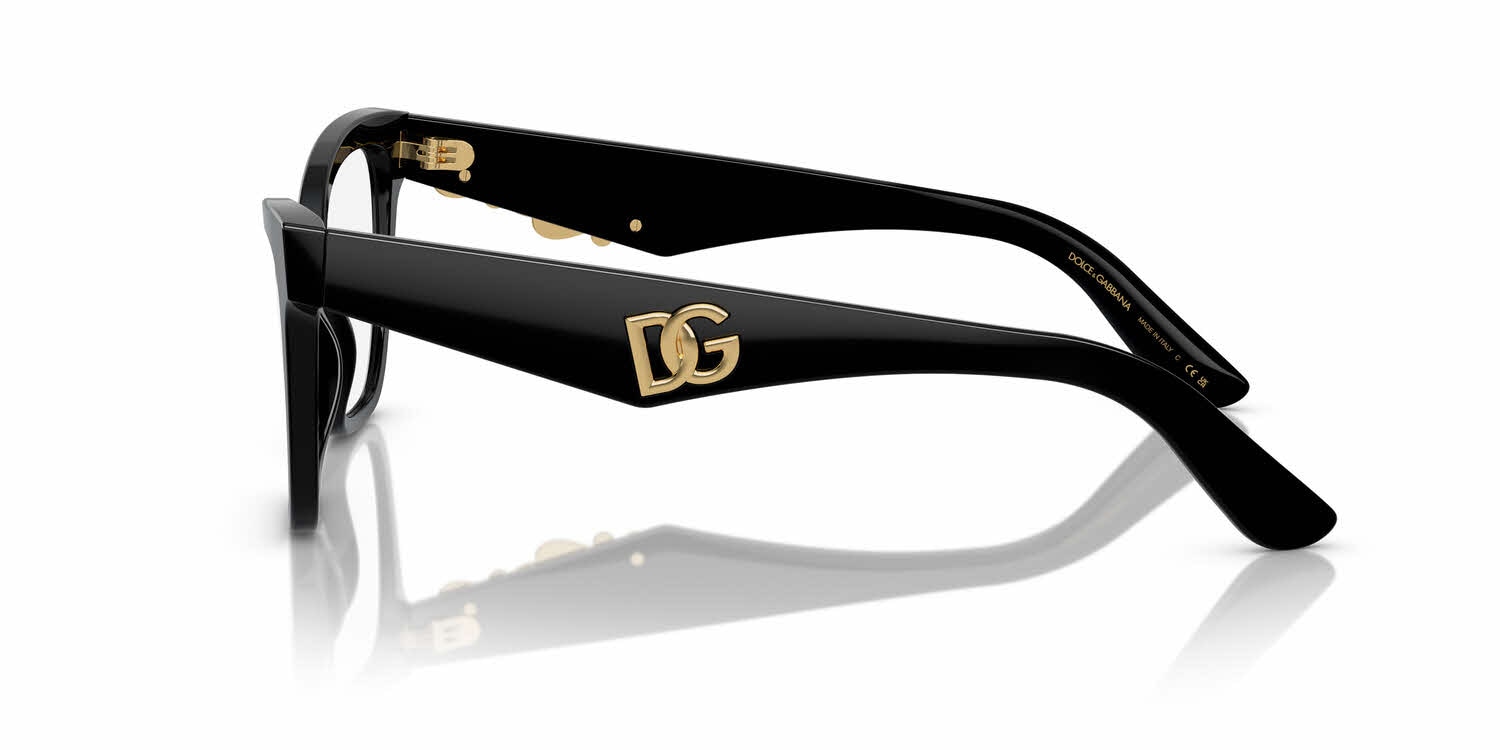 Dolce & Gabbana Eyeglasses Dolce & Gabbana 0Dg3369 501 Nero 52/18/145 - NWT DOLCE & GABANNA EYEGLASSES - DG3369 501 52 main image 4