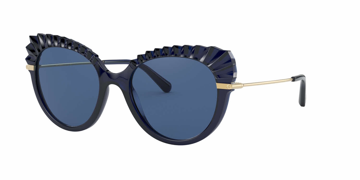 Dolce & Gabbana Opal Blue Glasses Frames Luxury Glasses Designer Glasses *As Is* Dolce & Gabbana Opal blue acetate rectangular eyeglasses  main image 3