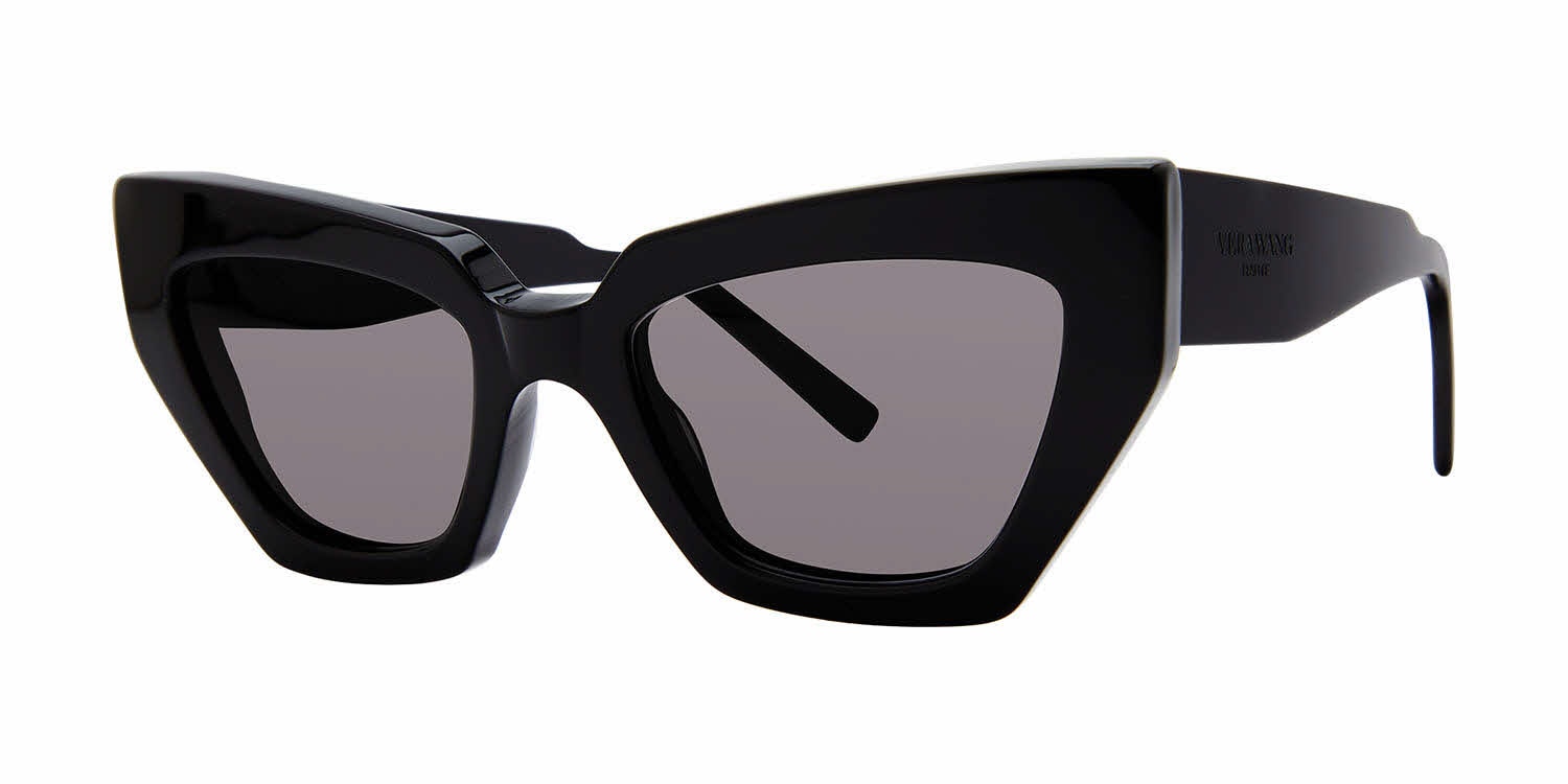 Authentic, Vera Wang Women\'s Black Frame Sunglasses with Dark Lenses Vera Wang Black Sunglasses for Women for sale | eBay main image 2