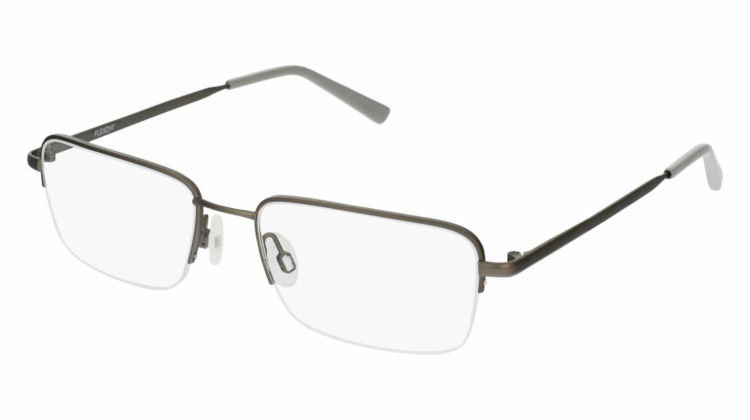 NEW FLEXON H6010 033 Gunmetal Flexible Titanium Eyeglasses 50/20/140 Amazon.com: FLEXON Eyeglasses 600 033 Gunmetal 54MM  main image 2