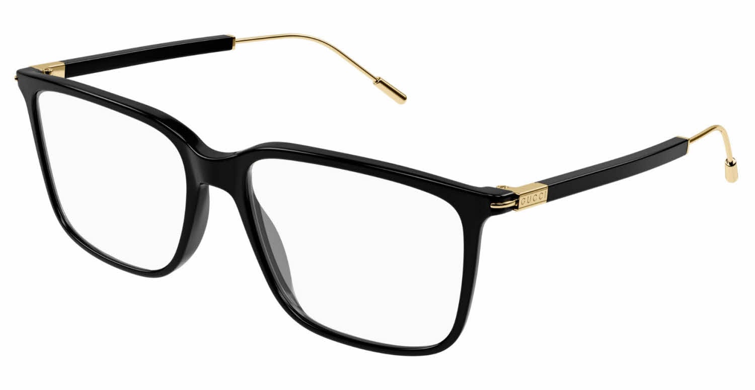 NEW Gucci GG0473O Oversized Eyeglasses Frames in Black Gucci Glasses GG-0473-O 002 main image 2