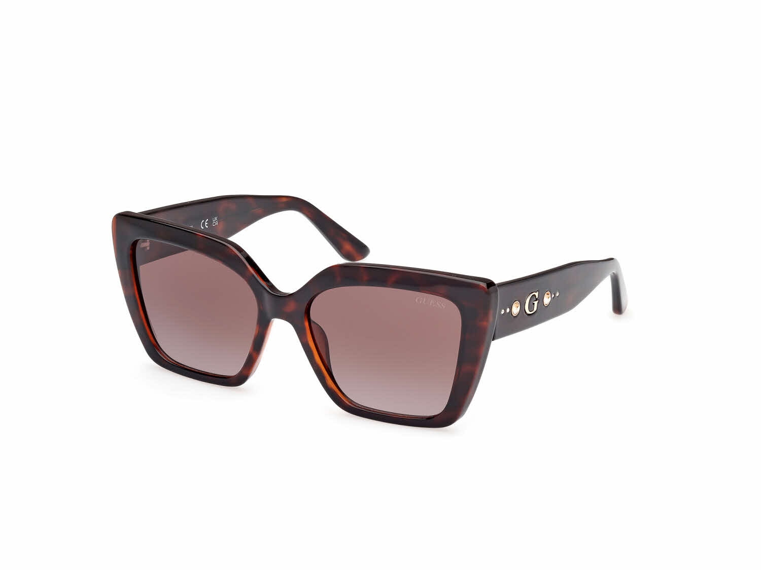 NWT Guess GU00206-48N Dark Brown Rectangle 53mm Sunglasses GU00203-H_52B_01.jpg?v=  main image 2