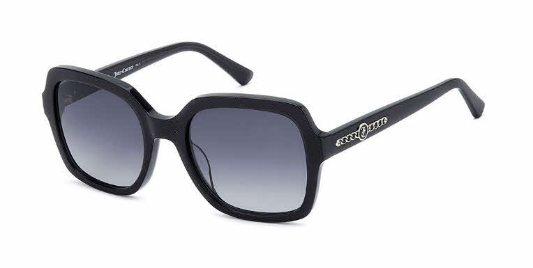 Juicy Couture *RARE* The Beau Sunglasses Black Gray Gradient Y2K Retro Juicy Couture Ju587 Sunglasses main image 4