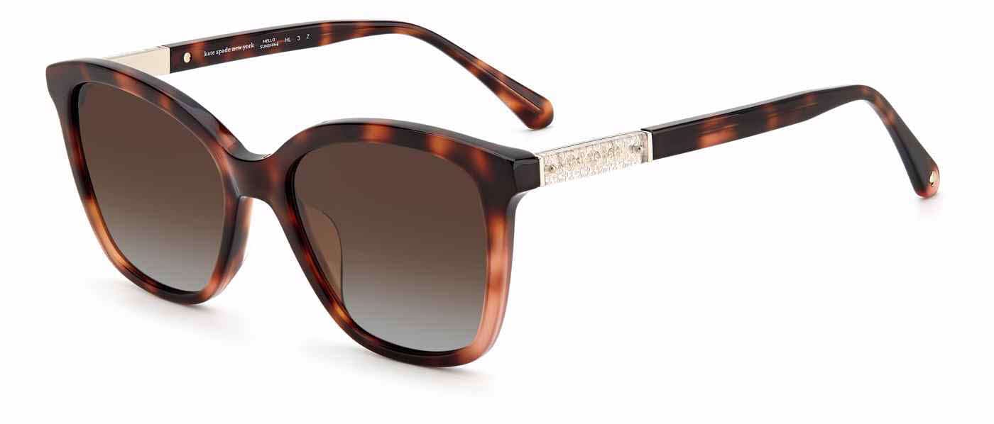 Final Price! Kate Spade Adriyanna/S 009Q 00 Brown Sunglasses Kate Spade Izabella/G/S 90QHA Flat Oval Sunglasses Brown  main image 3