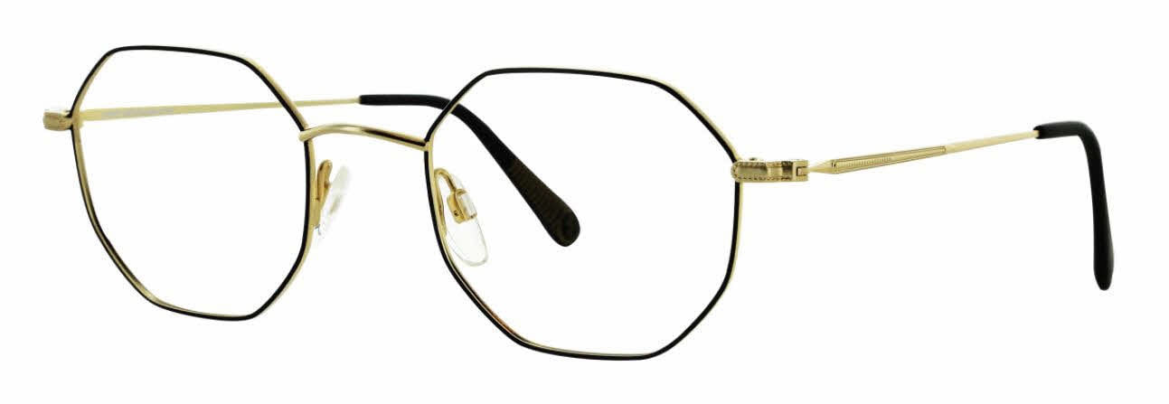 Lafont Issy & LA Sunglasses OLYMPIA 816 Black Green Floral Frames w Blue Lenses Lafont Issy & La SAMOS Eyeglasses | Select Eyewear main image 3