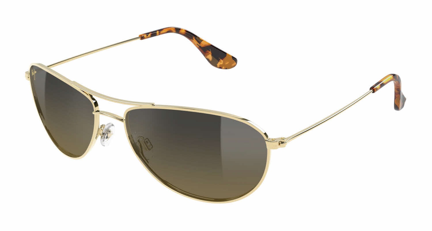 Maui Jim babybeach aviator titanium MJ245 16 56 18 120 polarized sunglasses Maui Jim Baby Beach Polarized Aviator – Eyedictive main image 2