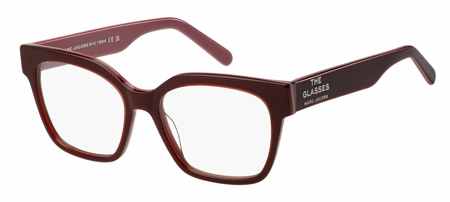 Marc By Marc Jacobs Women Glasses frame Brown Tortoise/Pink Cat Eye Eyeglasses Glasses Direct ™ -MARC 510 - Cat Eye Tortoise Frame Glasses  main image 3