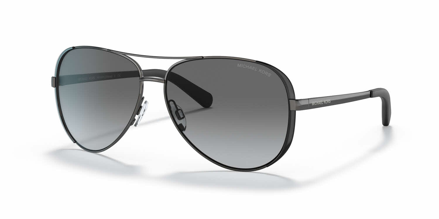 Michael Kors MK5004 Chelsea Sunglasses Gunmetal w/Grey Gradient 1013/11 Michael Kors - Brandclub - Michael Kors womens Mk5004  main image 3