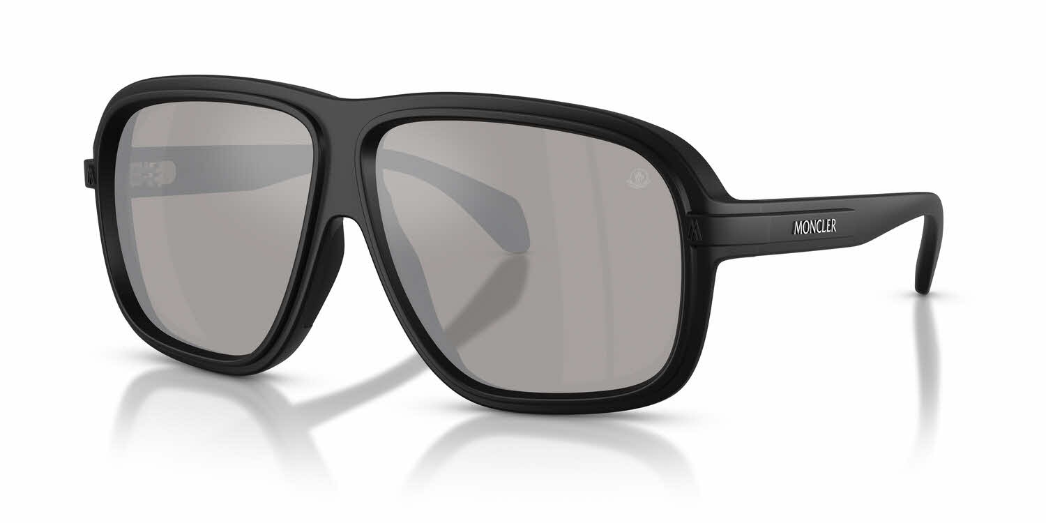 Moncler Gray Sunglasses Gunmetal Gray Subtila Round Sunglasses - Sunglasses for Men  main image 2