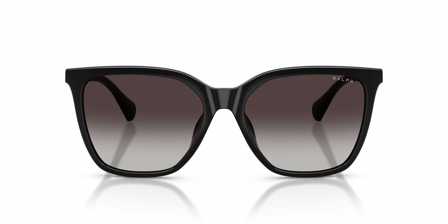 Ralph Lauren Sunglasses 115 Shiny Black Cat Eye Frame w/ Gradient Gray Sunglasses Ralph by Ralph Lauren RA5328U | Free Shipping  main image 3