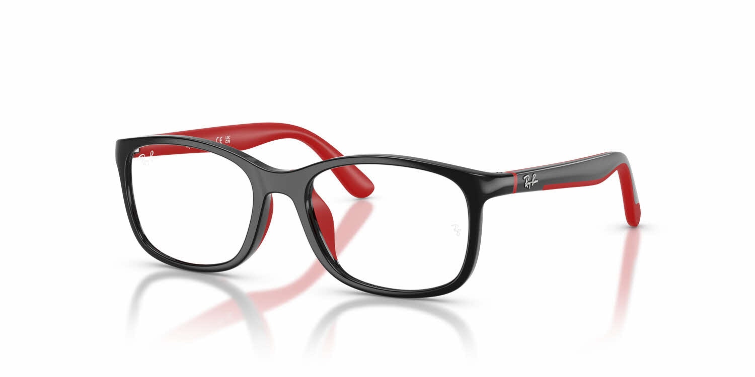 Ray-Ban Red Eyeglasses | Gloss Finish | Unisex Amazon.com: Ray-Ban Unisex Rx5473 Benji Rectangular  main image 2