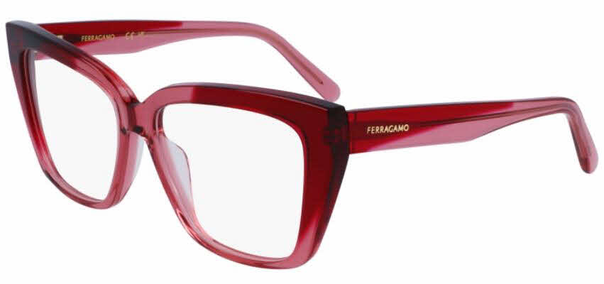 Salvatore Ferragamo Red Eyeglasses (frames only) s-l400.jpg main image 2