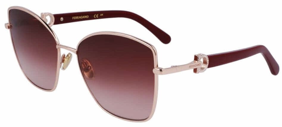 Salvatore FerragamoSF311S,ROSE GOLD/BROWN, Size60X15X145 Salvatore Ferragamo | Accessories | Ferragamo Womens Sf81se  main image 2