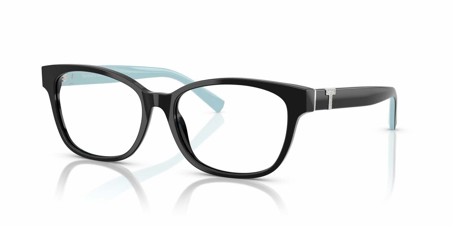 Tiffany & Co. Black Rectangular Glasses Tiffany TF4197 Rectangular Sunglasses For Women main image 4