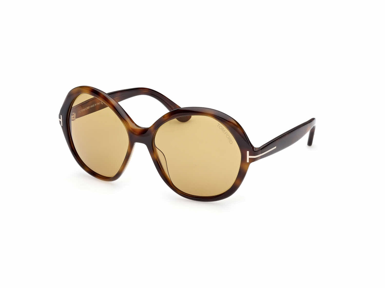 NEW TOM FORD WOMEN YELLOW SUNGLASSES Tom Ford Bronson TF1044/S 56E Sunglasses - US main image 2