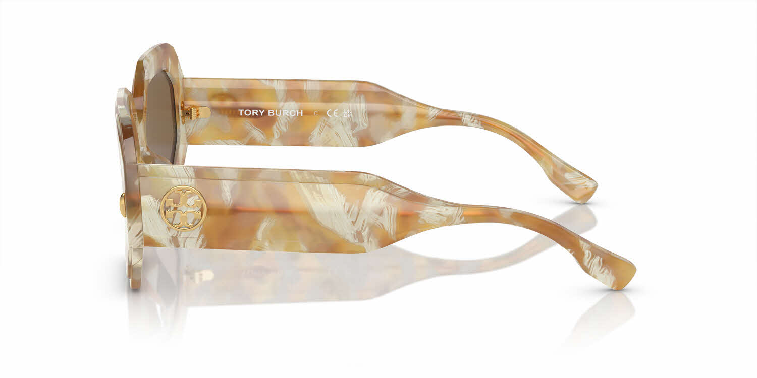New Tory Burch Women Honey Tortoise ( Note that the color pattern is unique for Tory Burch TY2158U tortoise frame main image 4