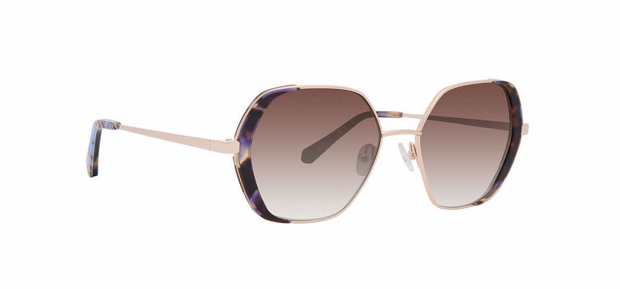 Vera Bradley Sunglasses Rheba CS African Violet 55mm Tortoise Shell Shield UV400 Vera Bradley Women main image 2