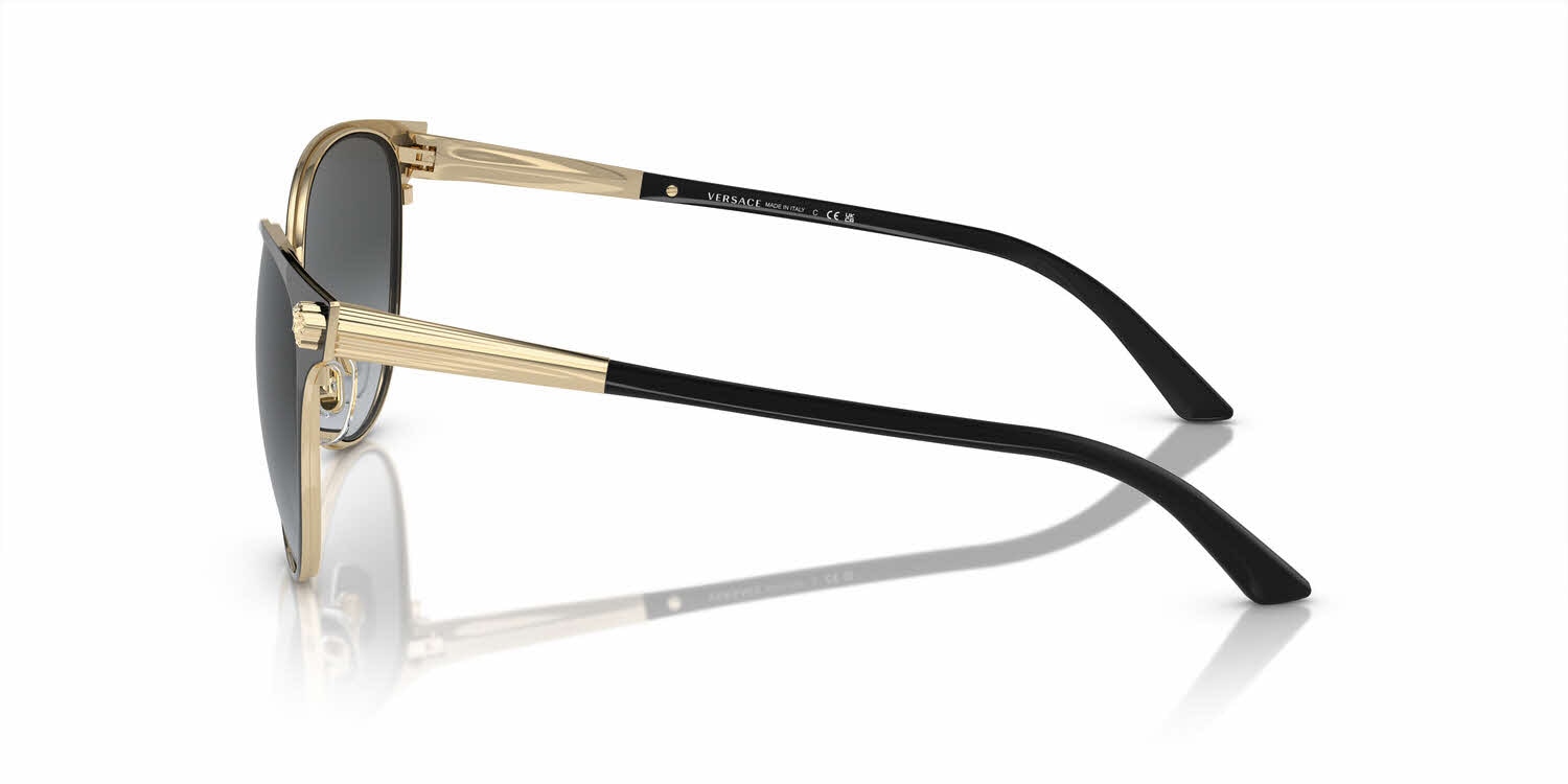 Authentic Versace VE2168 Sunglass Versace 2168 1409/5R Gold Pink Mirror Sunglasses VE2168 | eBay main image 4