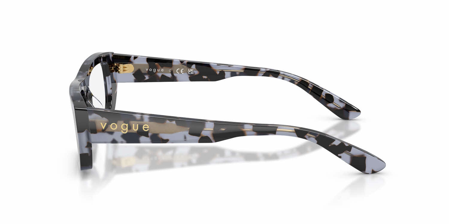 Vogue eyeglasses. Blue tortoise Vogue Eyewear Glasses VO5523 3087 main image 2