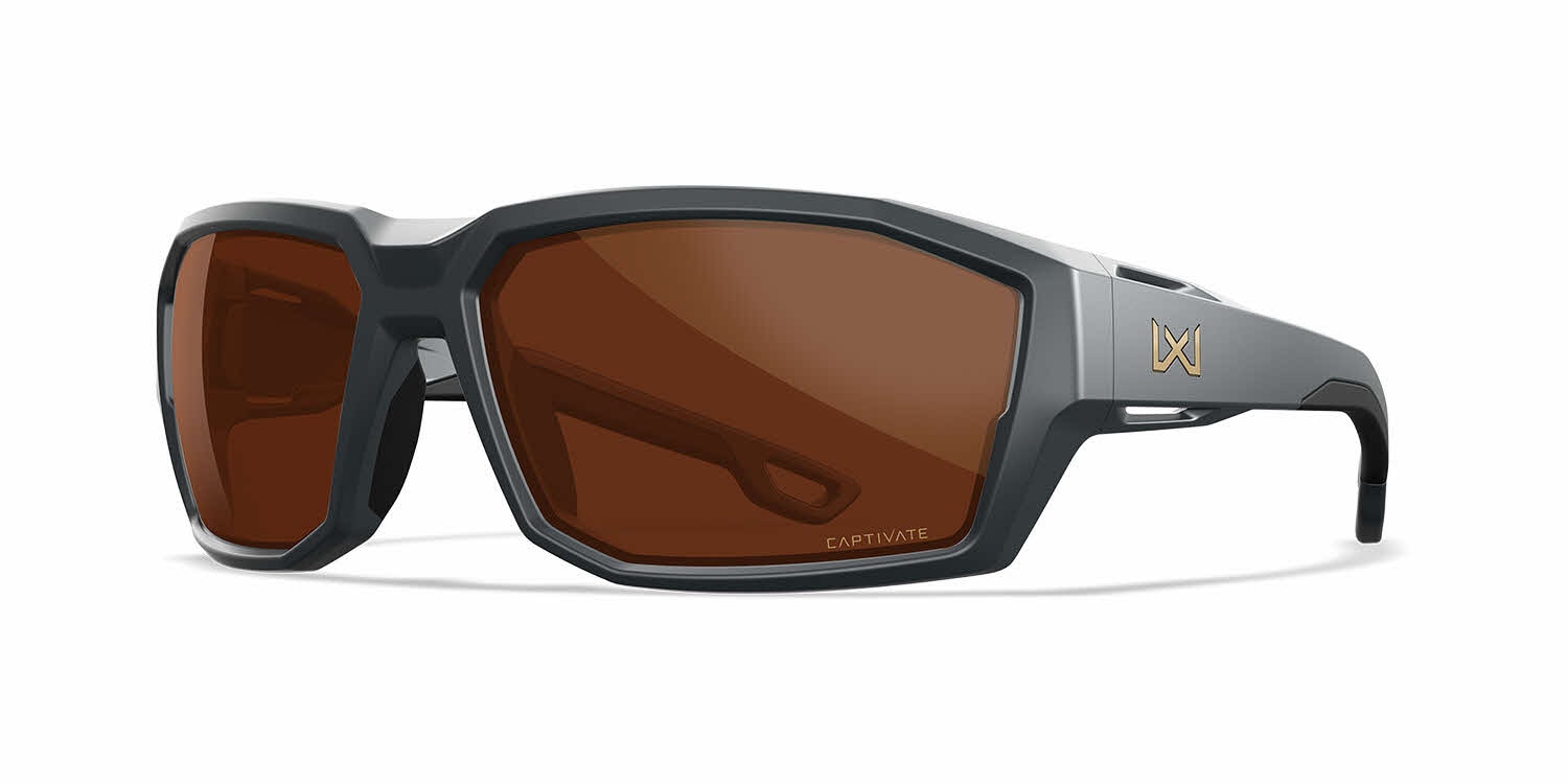 Wiley X ACALP14 MATTE GRAPHITE GREY (ACALP14) Prescription Sunglasses - Image 1