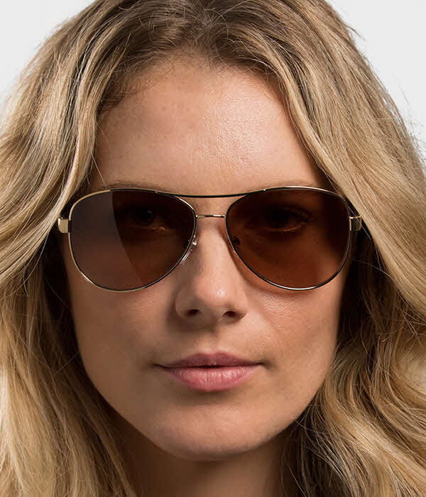 Burberry BE3080 aviator sunglasses Burberry BE3080 Sunglasses | LensCrafters main image 3