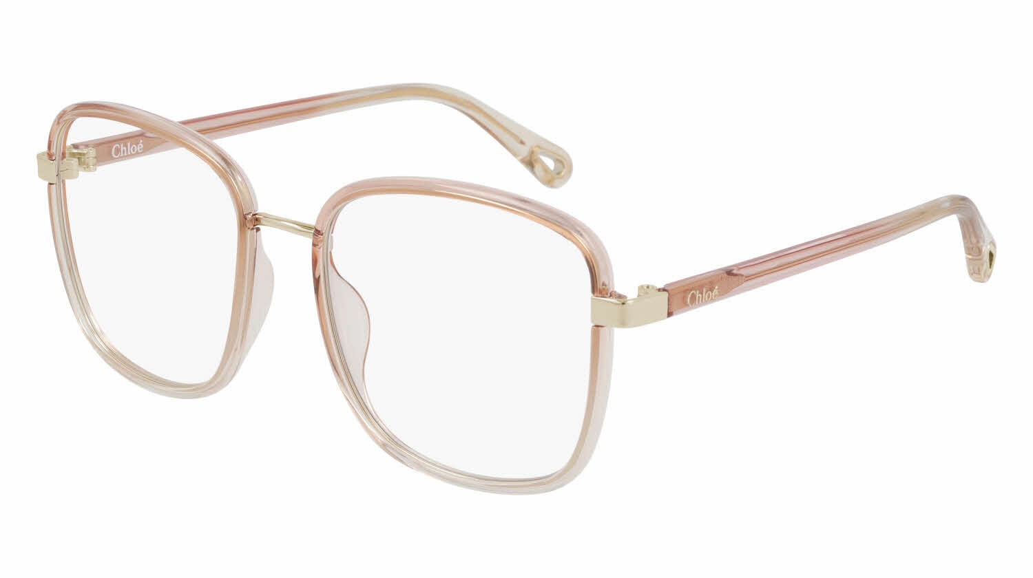 CHLOE EYE ?️ GLASSES ? MADE IN ITSLY LAVENDER TAN BROWN FRAME Chloe Glasses WEST CH0205O 008 main image 3