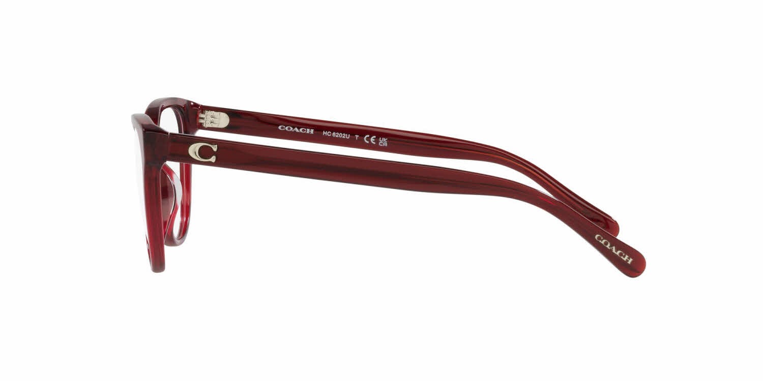 COACH HC6202U Eyeglasses. 52 17 140 HC6202U Eyeglasses - Coach Authorized Retailer | coolframes  main image 3