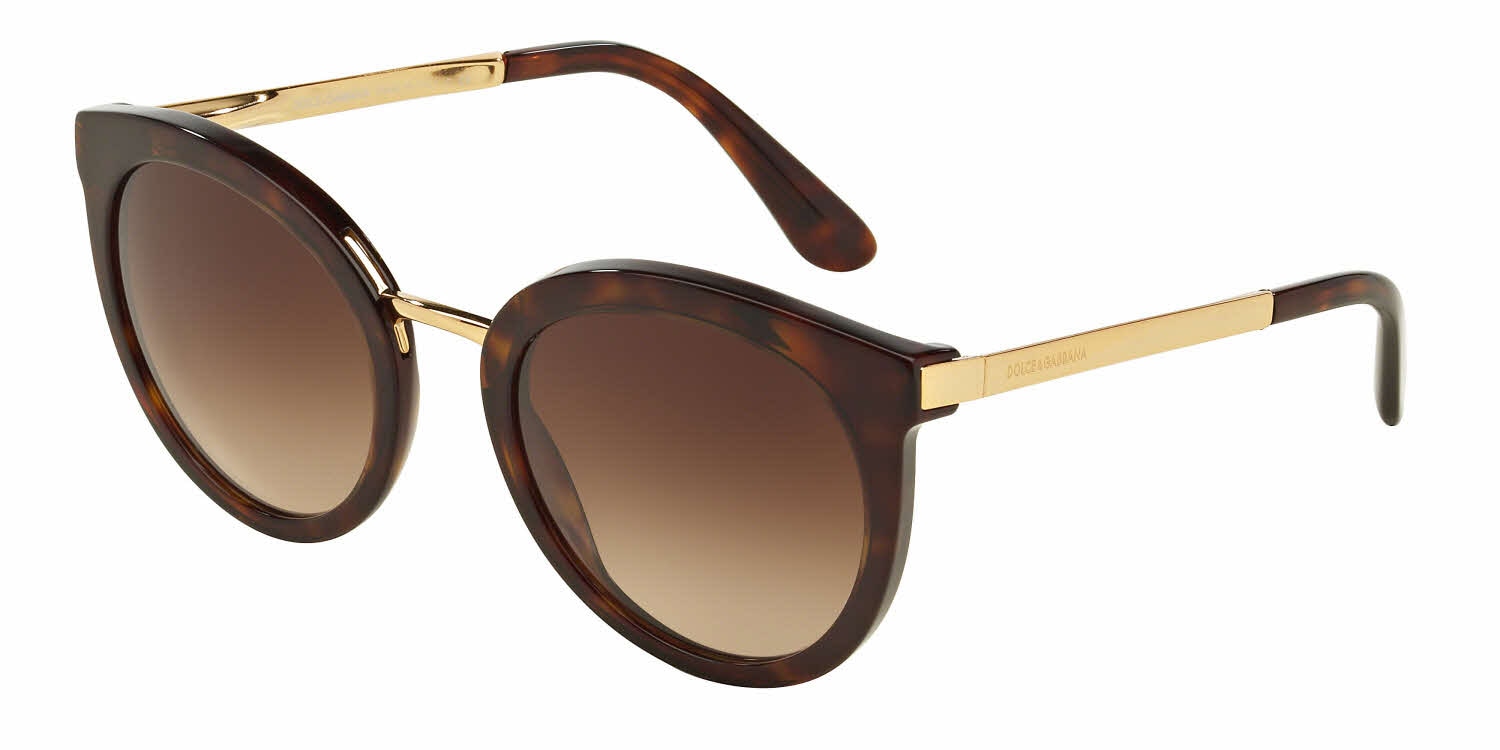 DOLCE & GABBANA  Dg4268 Round-Frame Sunglasses Dolce&Gabbana DG4268 911/6E Sunglasses - US main image 2