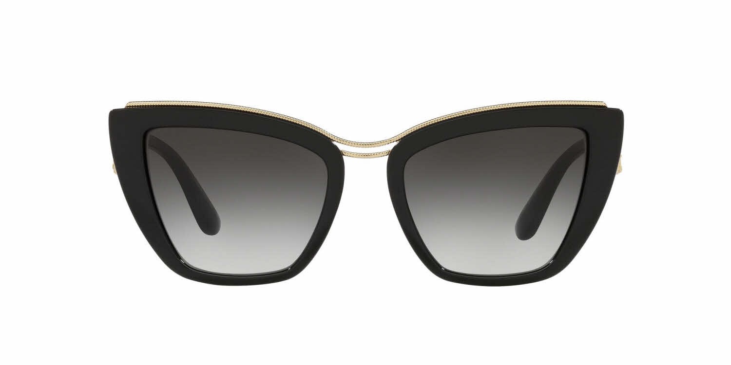 Dolce & Gabbana DG6144 501/8G (Black/Gradient Grey) Sunglasses Dolce & Gabbana DG-6144 501/8G: Buy Online | Visionet main image 3