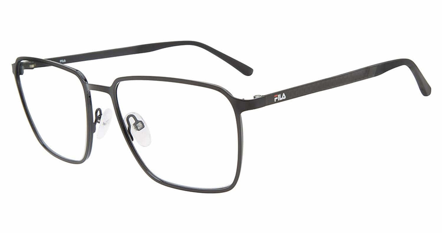 Fila Black Cellulose Acetate Glasses  (Frames) Amazon.com: Fila Sunglasses VFI 450 0302 Rose Gold/Black  main image 2