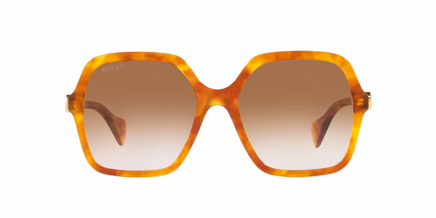NEW GUCCI GG1070S 002 SUNGLASSES HAVANA WOMEN EYEWEAR GUCCI GG1072S-002-56 Sunglasses Size 56mm 145mm 19mm havana  main image 2